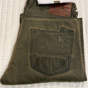 PRPS Men's Green Straight Jeans